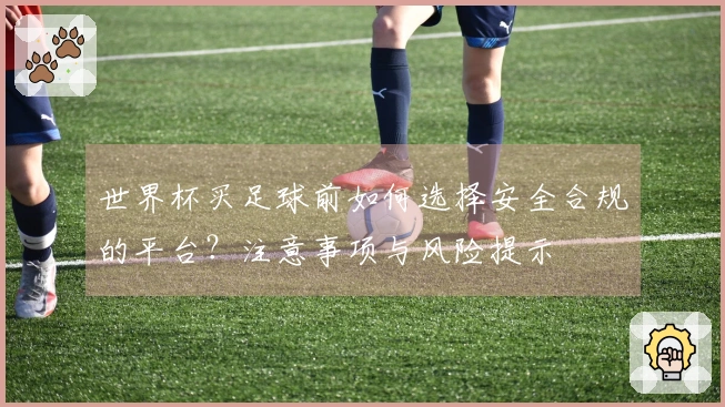 世界杯买足球前如何选择安全合规的平台？注意事项与风险提示