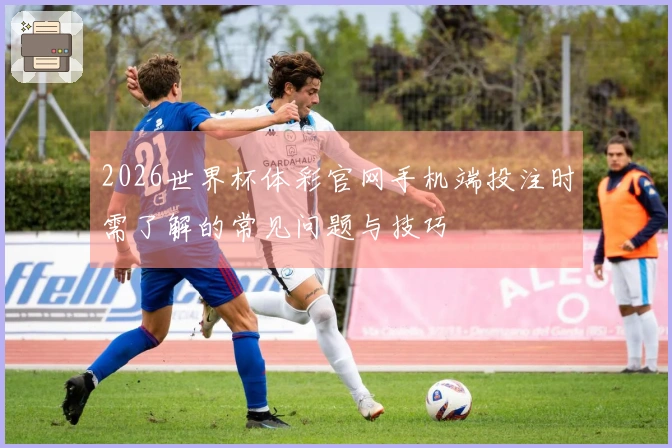 2026世界杯体彩官网手机端投注时需了解的常见问题与技巧