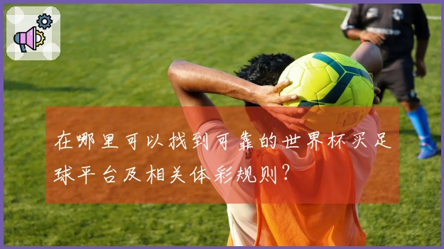 在哪里可以找到可靠的世界杯买足球平台及相关体彩规则？